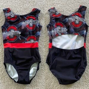 New Custom Ohio State OSU College Gymnastics Leotard - Multiple Sizes
